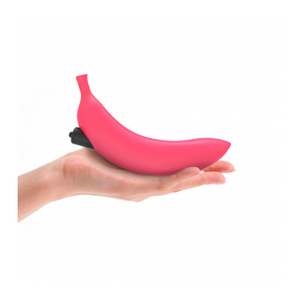 Lovely Planet Love To Love Oh Oui Pink Silicone Banana Toy With Bullet