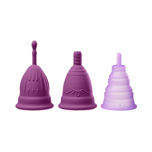 Cloud 9 Reusable Menstrual Cups Set with Bonus Travel Cup