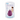 Cloud 9 Rose Flutter Oral Tongue Stimulator- Plum