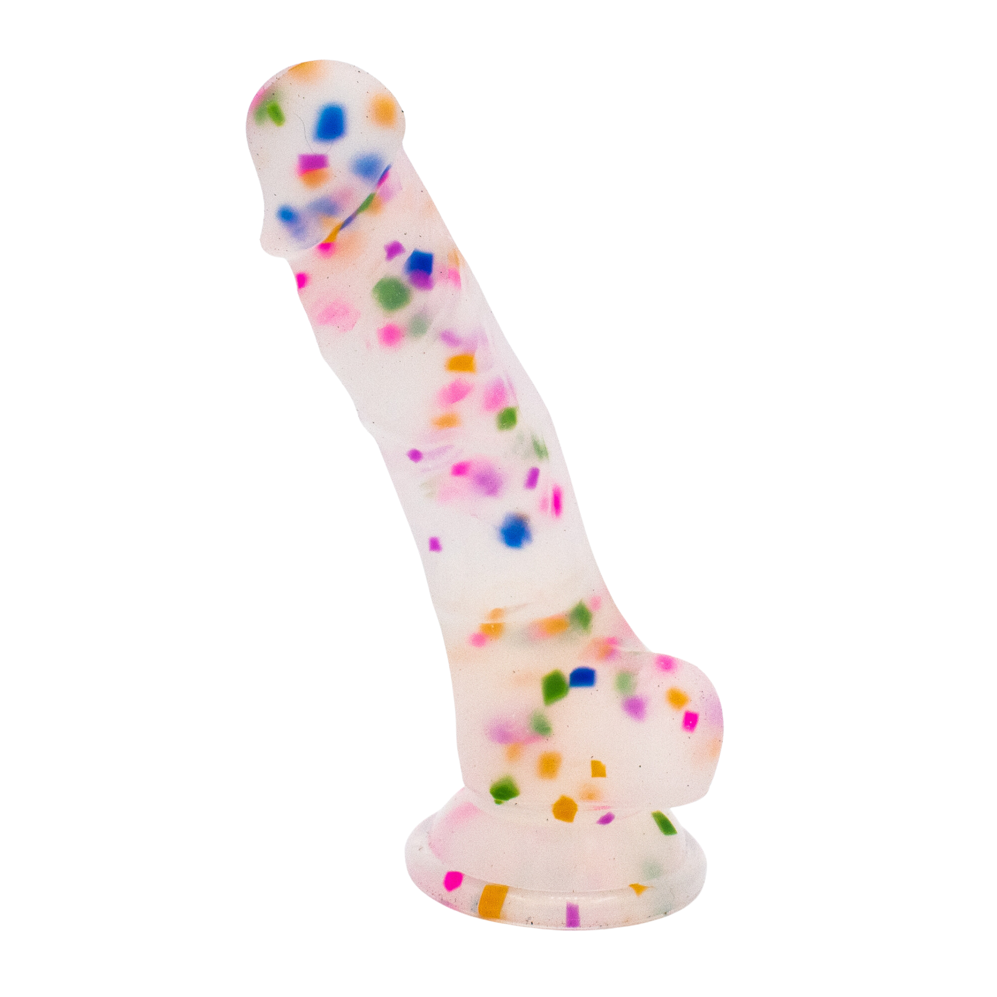 Palooza Confetti 5" Silicone Suction Toy