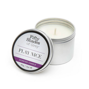 Fifty Shades of Grey Play Nice Vanilla Scented Candle 3oz