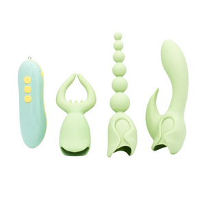 Pleasure Hunter Multifunction 4-in-1 Vibrator Pleasure Set