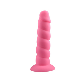 Rock Candy Suga Daddy Silicone Suction Toy 7" - Pink