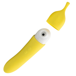 Like a Kitten Banana Cream Air Pulse & G-Spot Vibrator